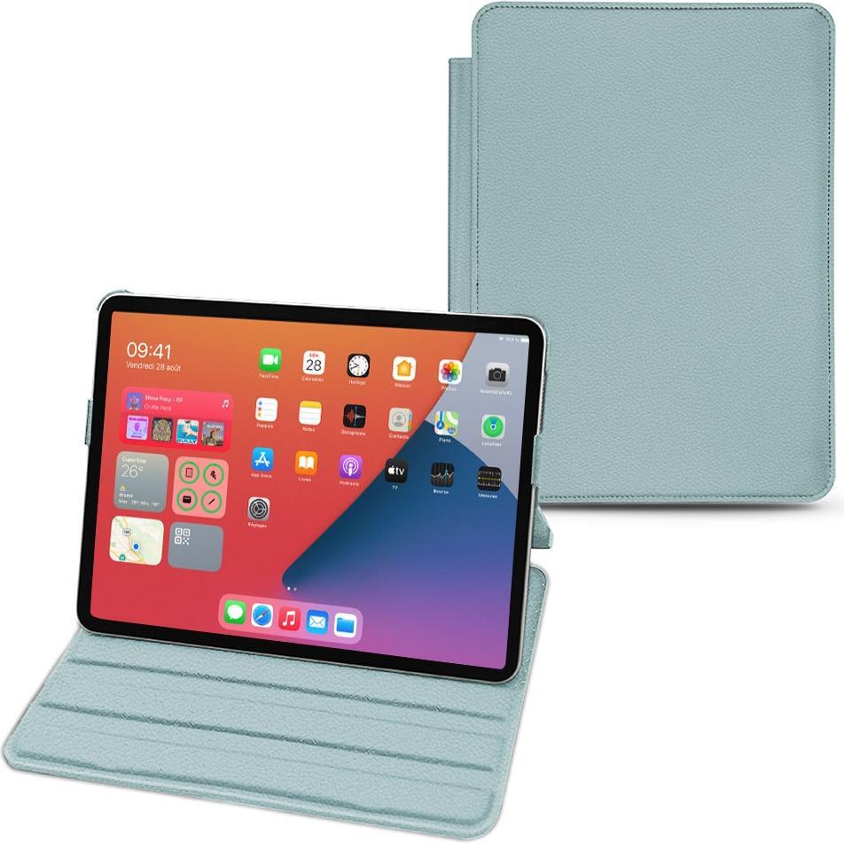 Noreve Lederschutzhülle horizontal (iPad mini 6), Tablet Hülle, Blau