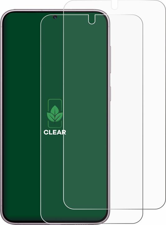 Actual product image ScreenLeaf Protective film sustainable screen protector screen protector film clear transparent (2 pcs., Samsung Galaxy S23+)