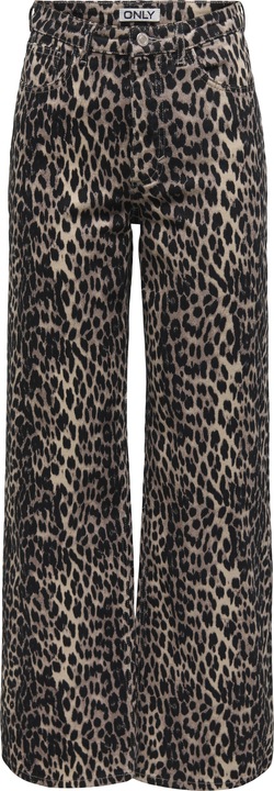 Only Weiter Beinschnitt leopard Hose Hose