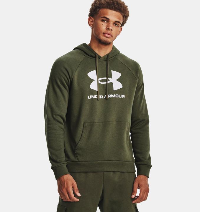 Immagine prodotto Under Armour Felpa Rival Fleece Logo HD Uomo olive 1379758 390 L (L)
