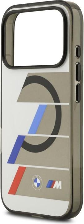 Immagine prodotto BMW M IML Metal Buttons Tricolor Lines MagSafe Case for iPhone 17 Pro Anthracite (Apple iPhone 17 Pro)