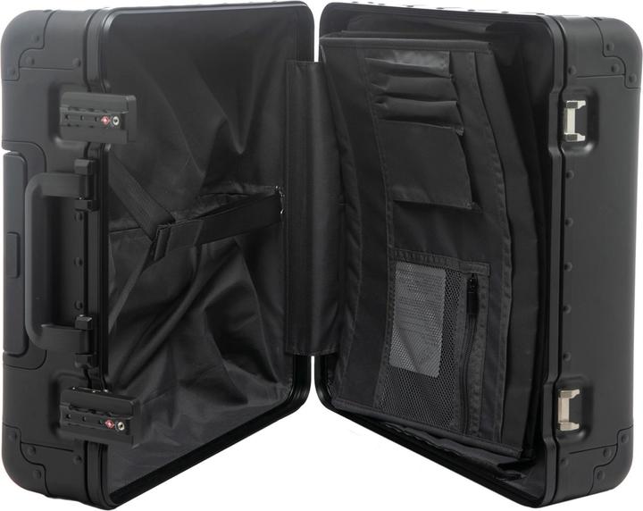 Immagine prodotto Alumaxx Trolley business per la notte, con valigetta in alluminio, argento (37 l)