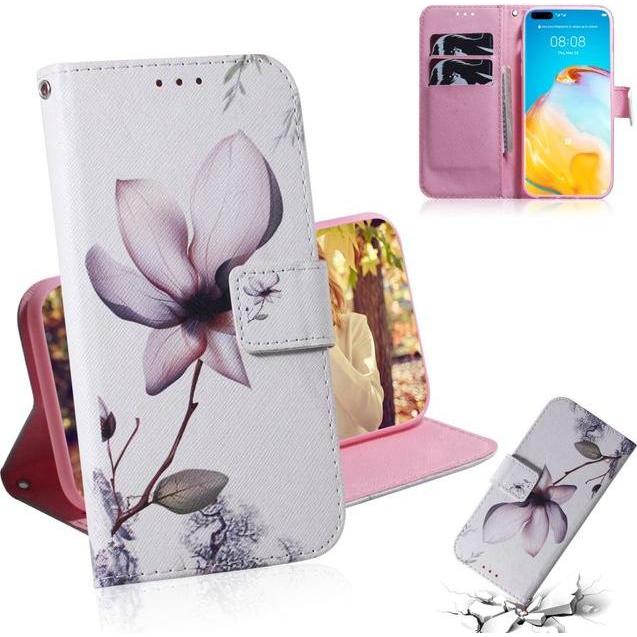 Thumbnail - MU Style Leder Bookcover Image Series (Huawei P40 Pro), Smartphone Hülle, Mehrfarbig