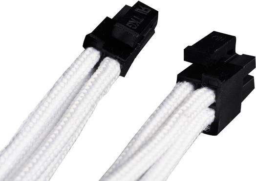 Actual product image Silverstone ATX Extension 8-8(4+4)Pin white