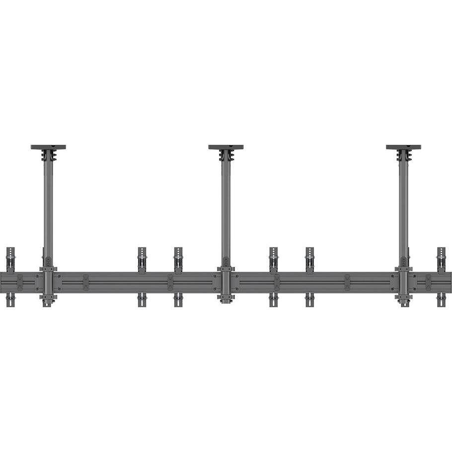 Thumbnail - Multibrackets Deckenhalter 4x, 32"- 50", schwarz, VESA 100x, Digital Signage Zubehör, Schwarz