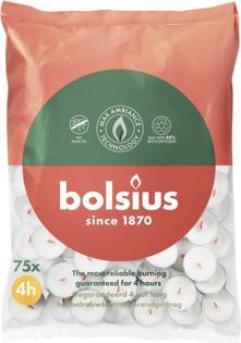 Produktbild Bolsius Teelicht 4-Stunden-Beutel 75 (75 Stk.)