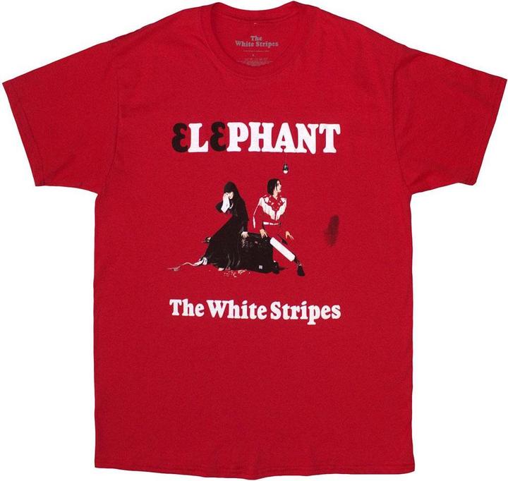 Immagine prodotto The White Stripes Elephant Maglietta Adulto Unisex (XL)