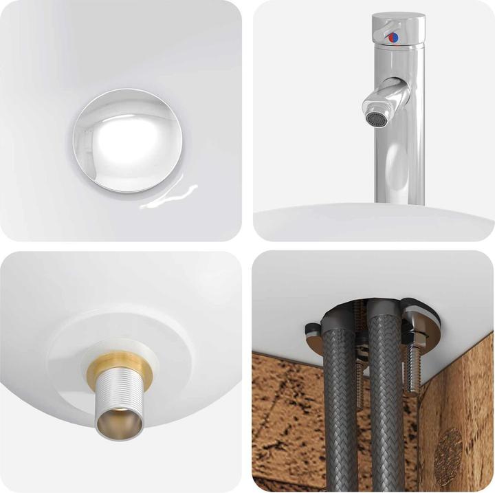 Produktbild vidaXL Badezimmermöbel-Set