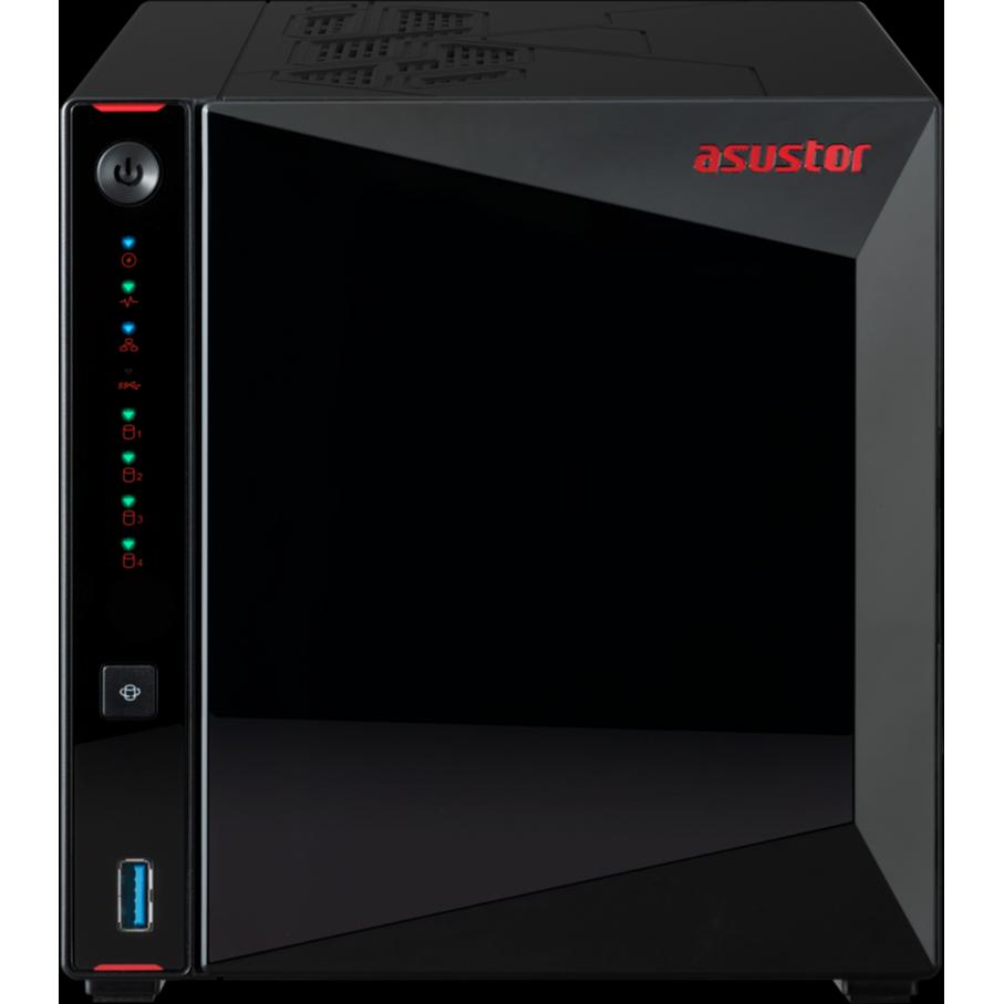 Asustor Nimbustor 4 Gen2 AS5404T (0 TB), NAS, Schwarz