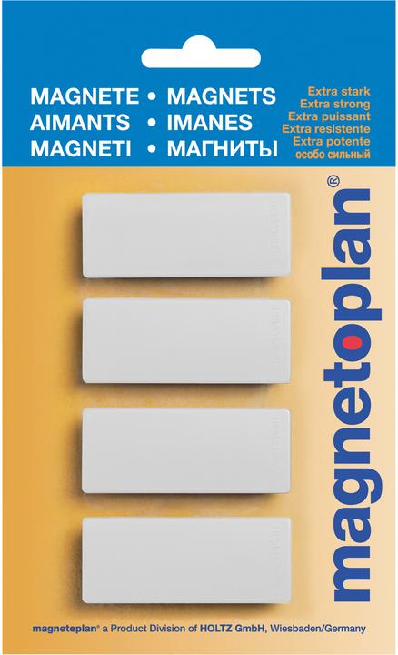 Produktbild Magnetoplan Rechteck-Magnete (4 x)