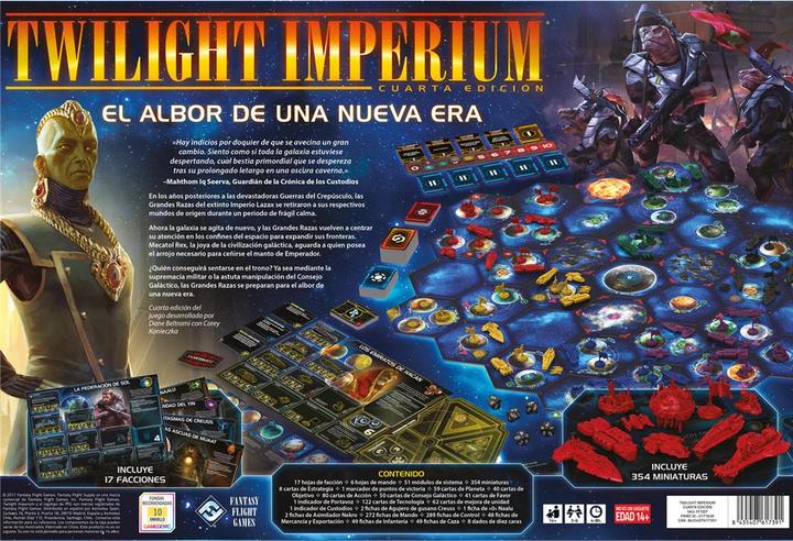 Productafbeelding FFG Twilight Imperium Cuarta Editie - Spaanse taal (Spaans, 3 - 6 Spelers)