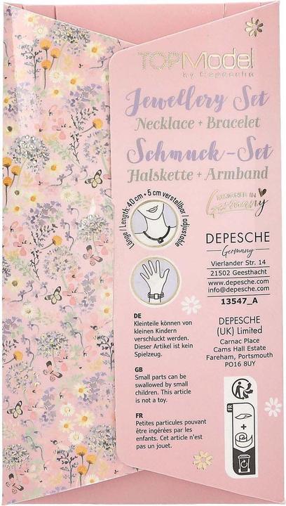 Produktbild Top Model Topmodel - Necklace And Bracelet Set SUMMER FEELING - Soft-colored (413547) (Kunststof)