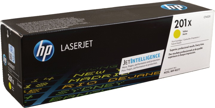 Actual product image HP 201x (Y)