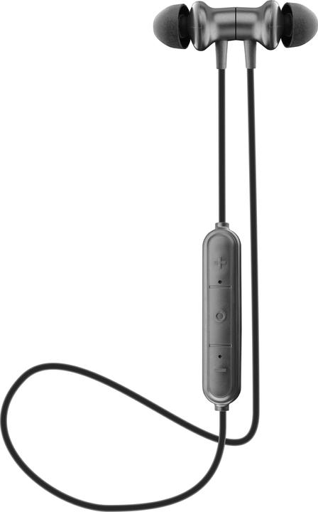 Actual product image Cellularline GEM Stereo Bluetooth headset with microphone and remote control Black (6 h, Wireless)