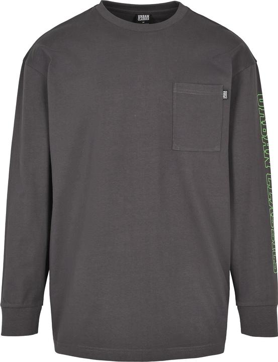 Produktbild Urban Classics Neon Logo Boxy Pocket LS (S)