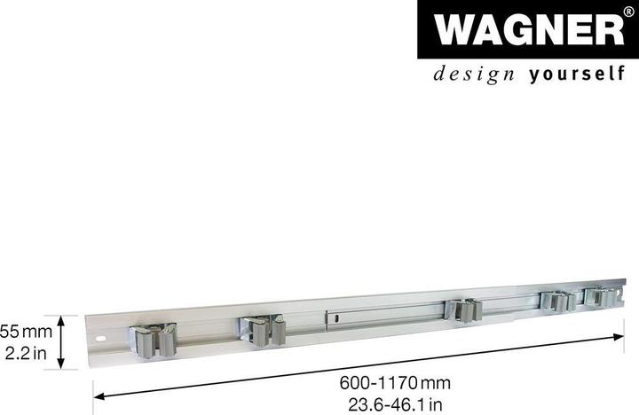 Actual product image Wagner System Device holder strip