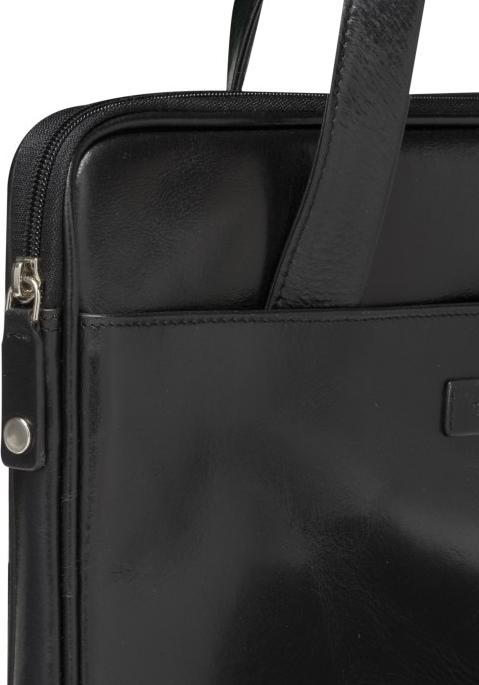 Actual product image dbramante1928 Planšetė Silkeborg Gen 2 Leather Case for 13" Laptop, Black (13", Universal)