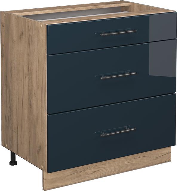 Dunkelblau hochglanz