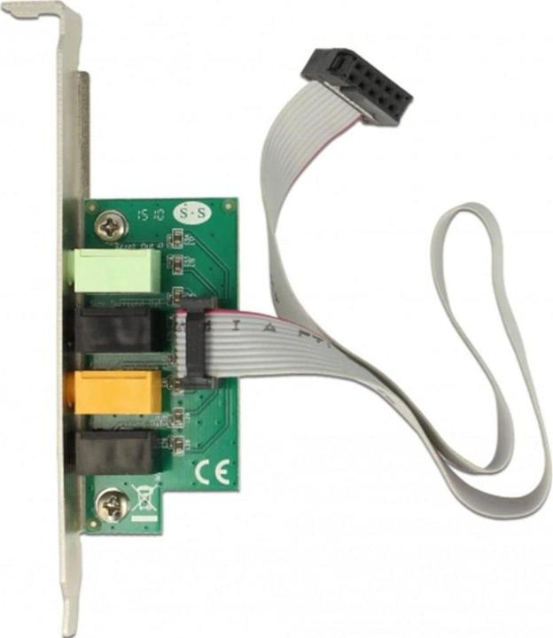 Actual product image Delock PCI Express sound card 7.1 (PCI Express 1.1)