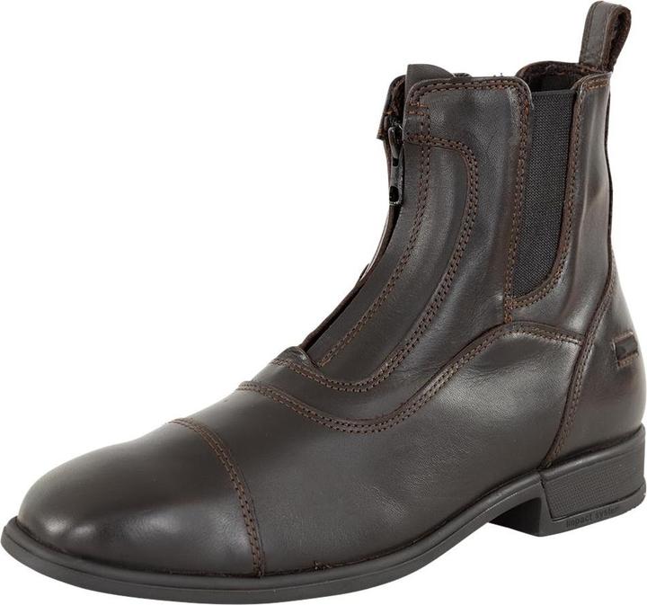 Image du produit BR Equestrian Equipment boots d'équitation en cuir zippées jodphur cl+ baronesse (40)