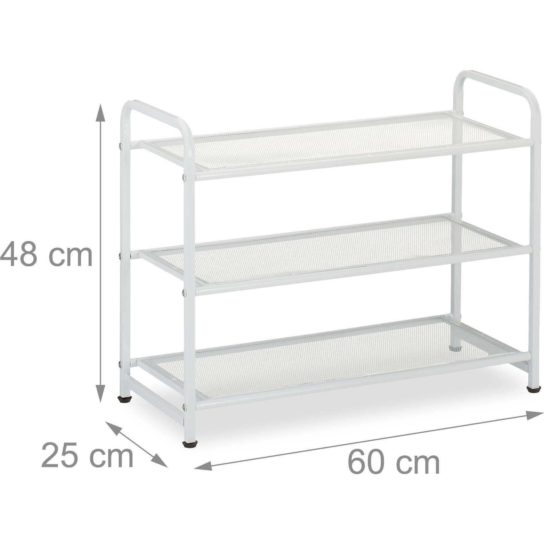 Thumbnail - Relaxdays, Schuhschrank, Baylee (60 x 25 x 48 cm)