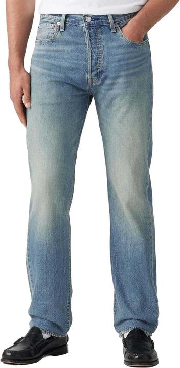 Actual product image Levis Mens 501 Original Lightweight Jeans (32)