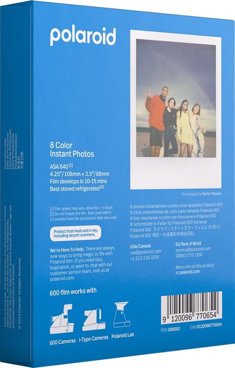 Actual product image Polaroid Color 600