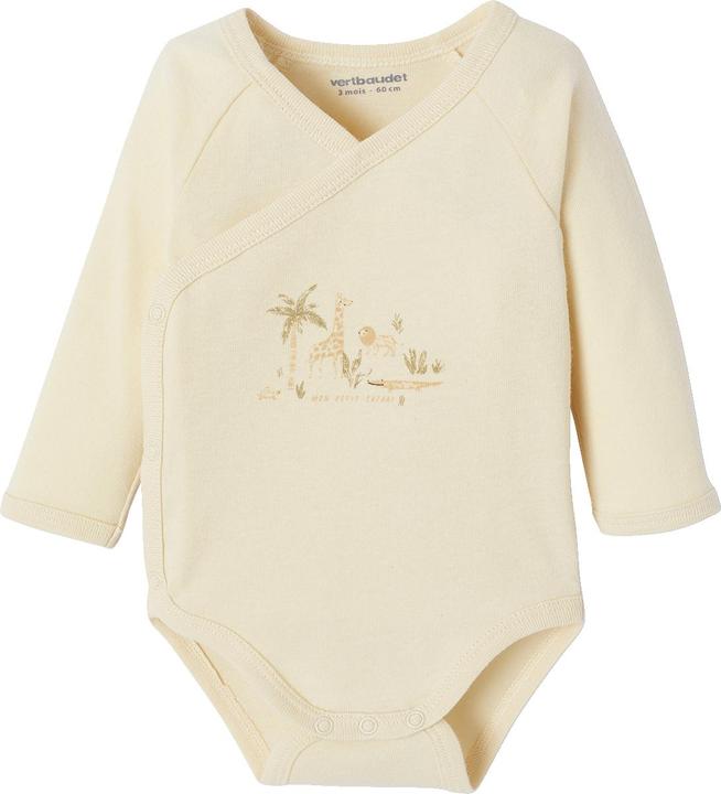 Actual product image Vertbaudet Bio-Kollektion: Baby Geschenk-Set aus Body, Latzhose & Mütze (50)