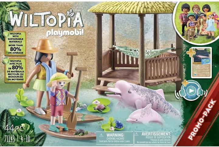 Image du produit Playmobil 71143 Wiltopia - Excursion en canoë avec les dauphins de rivière (71143, Playmobil Wiltopia)