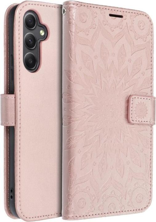 Actual product image OEM SM Mezzo Book Case Galaxy A34 5G mandala pink (Samsung Galaxy A34 5G)