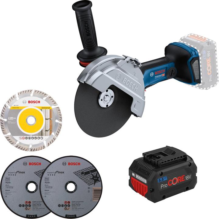 Bosch Hausgeräte Akku-Winkelschleifer GWS 18V (180 mm)