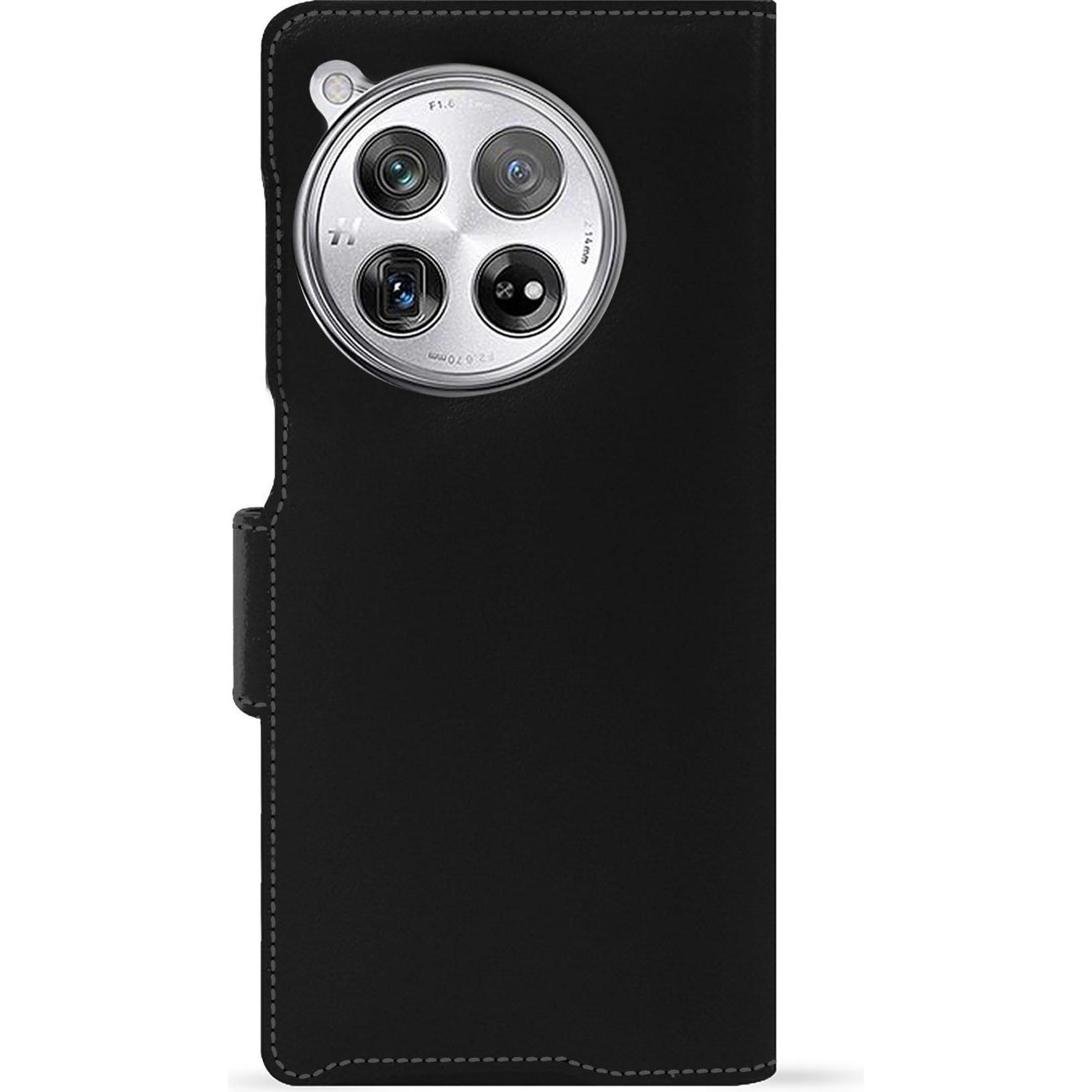 Thumbnail - Noreve Lederschutzhülle Oneplus 12 (OnePlus 12), Smartphone Hülle, Blau