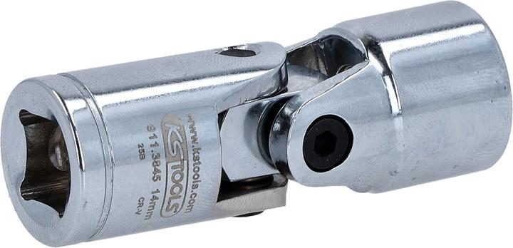 Actual product image KS Tools 3/8" CHROMEplus hexagon socket with joint