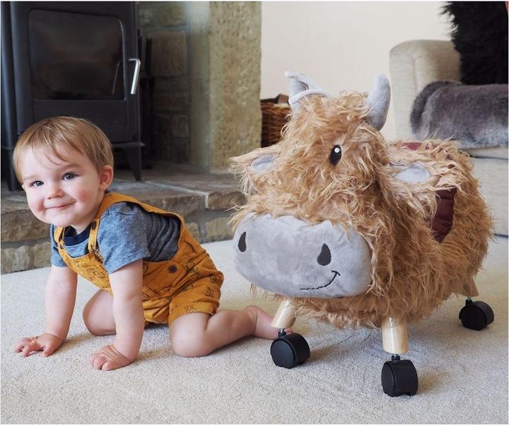 Actual product image little bird told me Hubert Animal Ride On