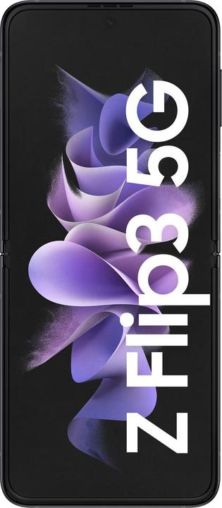 Produktbild Samsung Galaxy Z Flip3 5G EU (256 GB, Phantom Black, 6.70", SIM + eSIM, 5G)