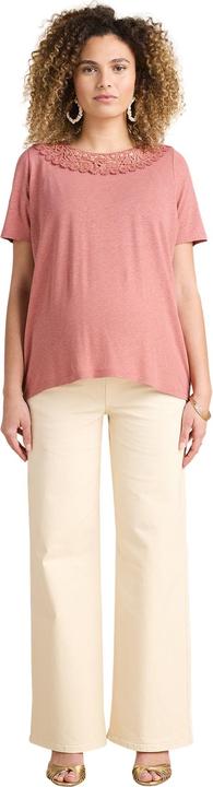 Actual product image Envie de Fraise Wendbares Umstandsshirt mit Makramee-Spitze (44, 46)