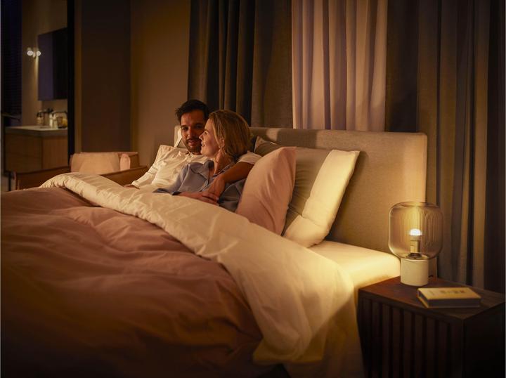 Image du produit Philips Hue White Ambiance E14 Lustre pack de deux (E14, 5.10 W, 470 lm, 2 x, F)