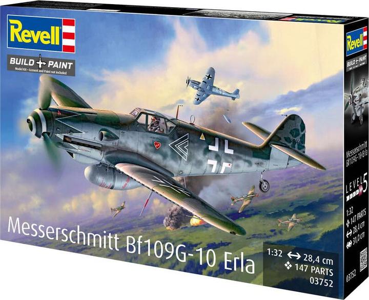 Actual product image Revell Messerschmitt Bf109G-10 Erla