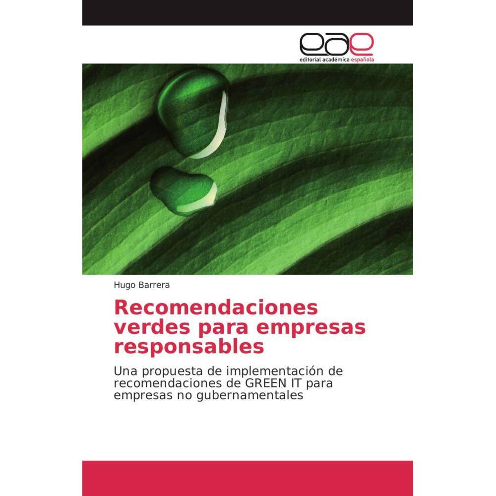 Recomendaciones verdes para empresas responsables, Fachbücher