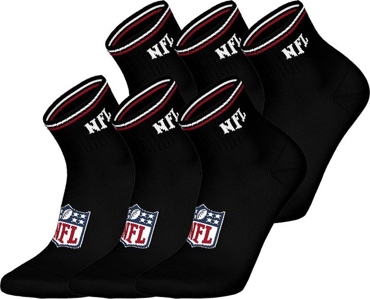 Produktbild NFL Freizeitsocken Shield Quarter (6er Pack, 35 - 38)