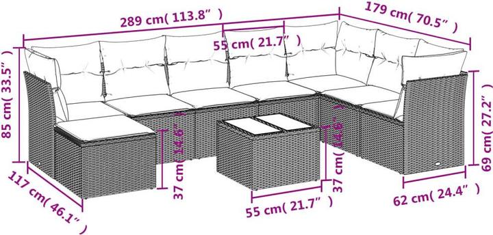 Produktbild vidaXL Helena