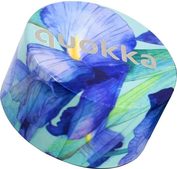Image du produit Quokka Bouteille thermos en acier inoxydable solide Iris bleus 510ml (0.51 l)