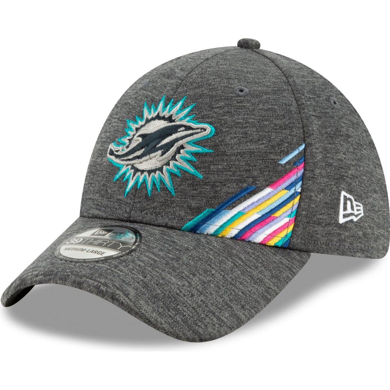 New Era, Herren, Cap, 39Thirty Stretchfit Crucial Catch NFL Teams, Grau, (L)