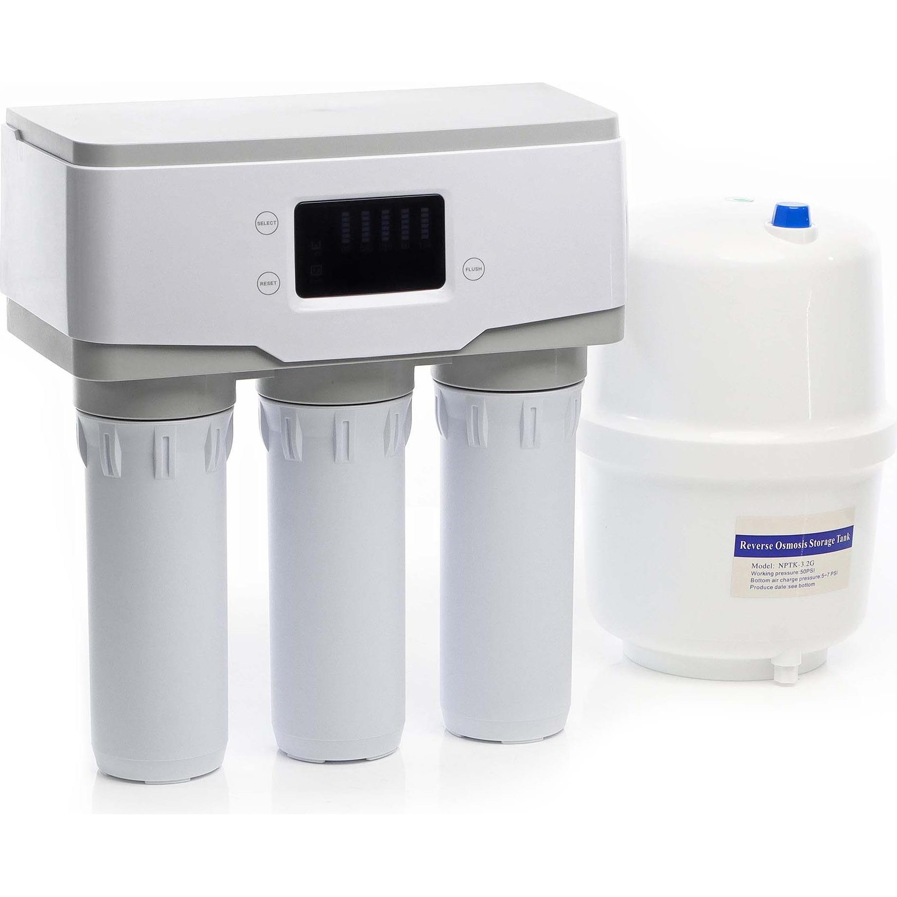 Naturewater, Indoor Growing Bewässerung, NW-5-100RODT 5-Stufen Umkerosmose 380L/Tag mit Display