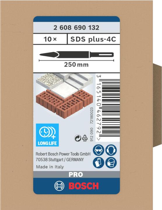 Productafbeelding Bosch Professional Zubehör Puntbeitel Accessoires 26086