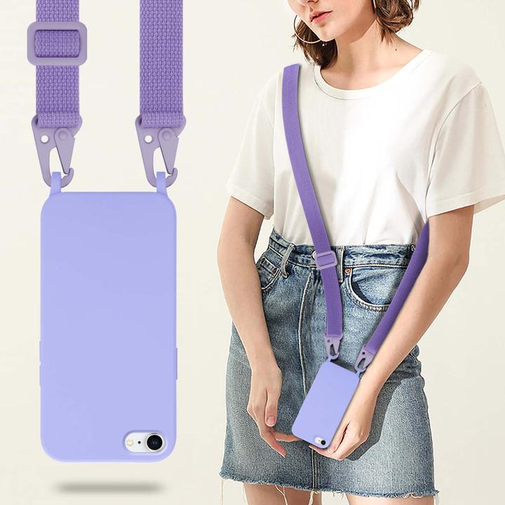 Actual product image Cadorabo TPU Cover Mobile Phone Chain Liquid (Apple iPhone 7, Apple iPhone SE (2nd Gen))