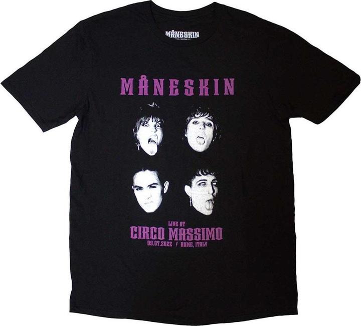 Image du produit Maneskin - T-shirt LIVE AT CIRCO MASSIMO - Adulte (M)