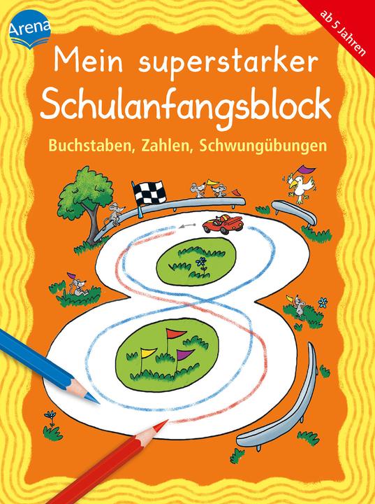 Produktbild Buchstaben, Zahlen, Schwungübungen (Deutsch, Katrin Merle, Christine Pätz, Carola Schäfer, Sabine Simon, Silke Reimers, 2020)