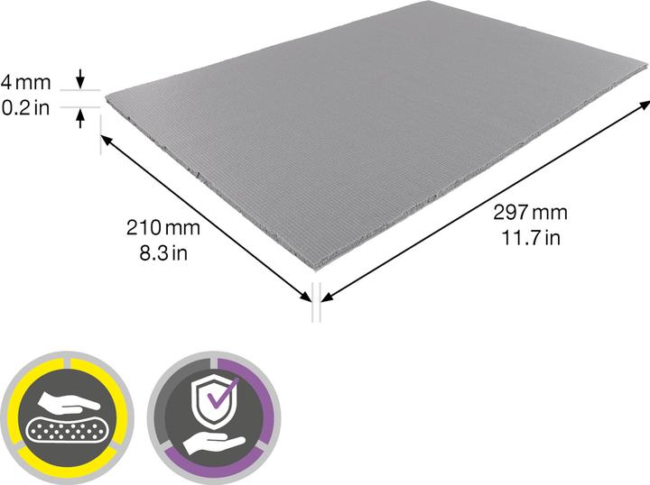 Image du produit Amortisseur de vibrations Soft Pad 297x210 mm 1 pcs.
