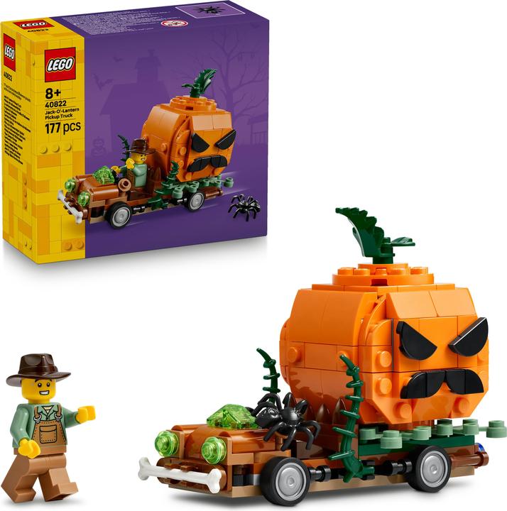 Immagine prodotto LEGO Pickup mit Halloweenkürbis (40822)